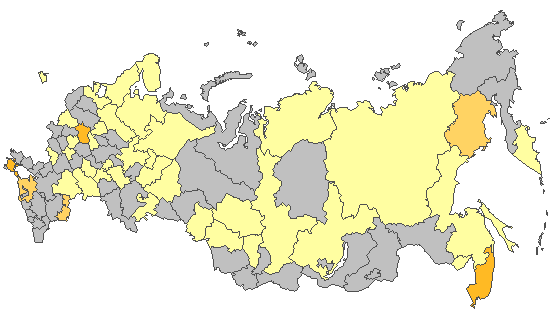 Рис. 8. Результаты ПЦР-детекции SARS-CoV-2 в базовых лабораториях двух НЦГ ВОЗ в РФ