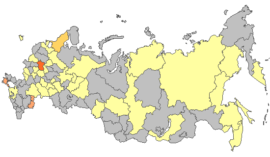 Рис. 8. Результаты ПЦР-детекции SARS-CoV-2 в базовых лабораториях двух НЦГ ВОЗ в РФ